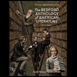 Bedford Anthology of American Literature, Volume One