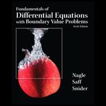 Fundamentals of Differential Equations With Boundary Value Problems