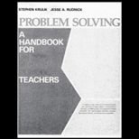 Problem Solving  A Handbook for Senior High School Teachers