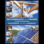 Mathematics for the Trades Text Only