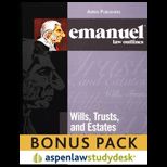 Wills, Trusts, & Estates  Emanuel Outline