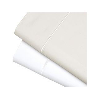 Grace Home Fashions 500tc Egyptian Cotton Sateen Sheet Set, White