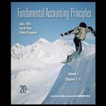 Fundamental Accounting Principles, Volume 1 Chapter 1 12