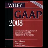 Wiley GAAP 2008 Edition   With CD
