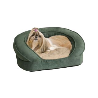 Deluxe Ortho Bolster Sleeper Pet Bed, Green