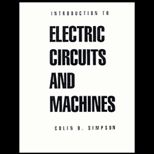 Introduction to Electric Circuits and Machines