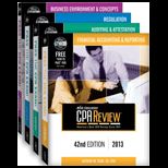 CPA Comprehensive Examination Review  4 Volume Set Package