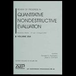 Review of Progress in Quantitative, Volume 25