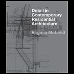 Detail in Contemporary Resident. Architecture   With CD