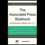 Associated Press Stylebook and Briefing on Media Law 2013