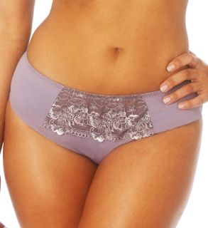Creme Bralee 12319BL Colette Embroidered Micro Hipster Boyshort Panty