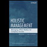 Holistic Management  Managing What Matters for Company