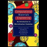 Computational Materials Engineering An Introduction to Microstructure Evolution