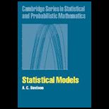 Cambridge Series in Statistical and Probabilistic Mathematics