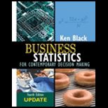 Business Statistics  Contemporary Decision Making Update