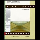 Contemporary Management   Study Guide
