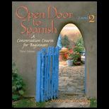 Open Door to Spanish  Conversation Course for Beginners, Level 2 / With CD