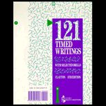 121 Timed Writings with Selected Drills