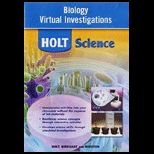Holt Biology Virtual Investigations CD ROM