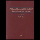 Paralegal Discovery Procedures and Forms