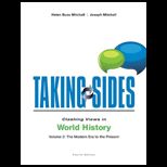 Taking Sides  World History, Volume II