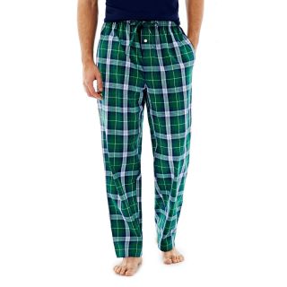 Stafford Woven Sleep Pants  Big&Tall, Green, Mens
