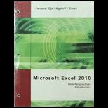 Microsoft Excel 2010 New Perspectives CUSTOM<