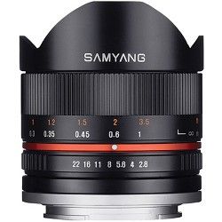 Samyang Series II 8mm F2.8 Fisheye Lens for Canon M Mount