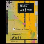 Select Microsoft Word 7 Projects for Windows 95