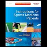 Instructions for Sports Medicine Patients   With Cd