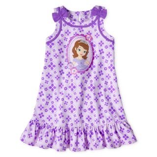 Disney Sofia Knit Dress   Girls 2 10, Purple