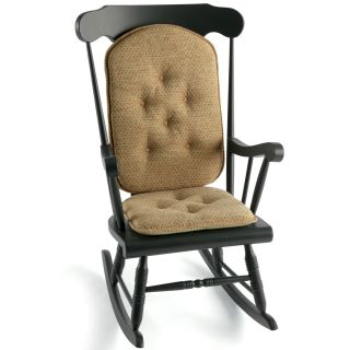 Raindrops 2 Piece Rocker Chair Cushion Set, Celadon