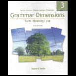 Grammar Dimensions, Book 3  Form, Meaning, and Use