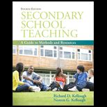 Secondary School Teaching Guide to Methods and Resources   Text