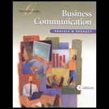 Business Communication  Process and Product  Package