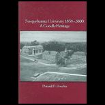 Susquehanna University, 1858 2000