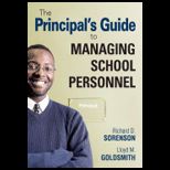 Principals Guide to Managing School Personnel