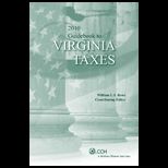 2010 Guidebook to Virginia Taxes