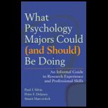 What Psychology Majors Could (and Should) Be Doing
