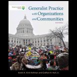 Generalist Practice with Organizations and Communities Text Only