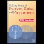 Making Sense of Fractions, Ratios, and Proportions / With Act. Book