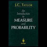 Introduction to Measure and Probability