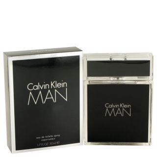 Calvin Klein Man for Men by Calvin Klein EDT Spray 1.7 oz