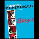 Thinking Mathematically   With Access