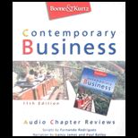 Contemporary Business   Audio Chapter Revised CD (Software)
