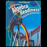 Algebra Readiness  California Edition