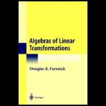 Algebras of Linear Transformations