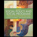 Social Policy and Social Programs   With Access