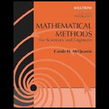 Mathematical Methods for Science   Solution Manual