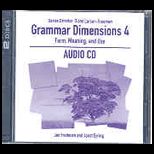 Grammar Dimensions 4 2 Audio CDs